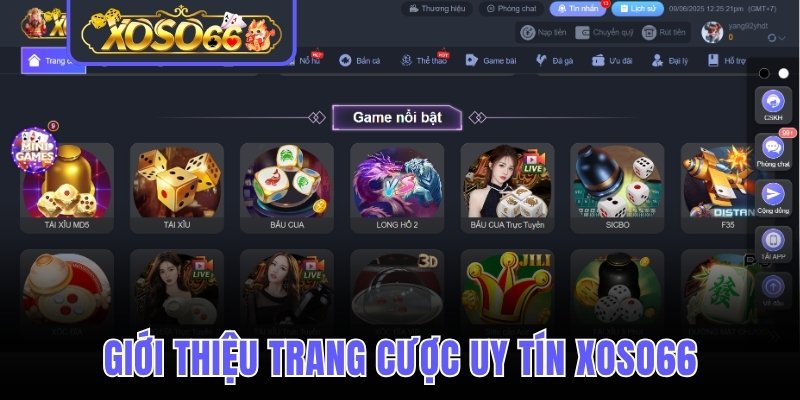 Giới thiệu trang cược uy tín Xoso66